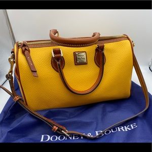 Dooney & Bourke Dandelion Yellow Satchel Olivia